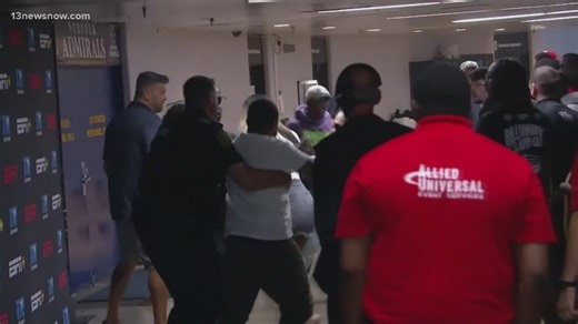 Chaos erupts at Norfolk fight night headlined by Keyshawn Davis
