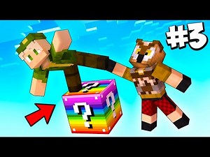 Minecraft "ONE LUCKY BLOCK" | Willy y Fargan DIA 3