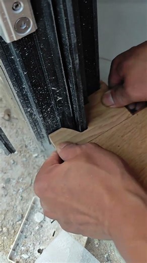 Tutorial on how to quickly and tightly install wood ceramic floor tiles for flooring installation