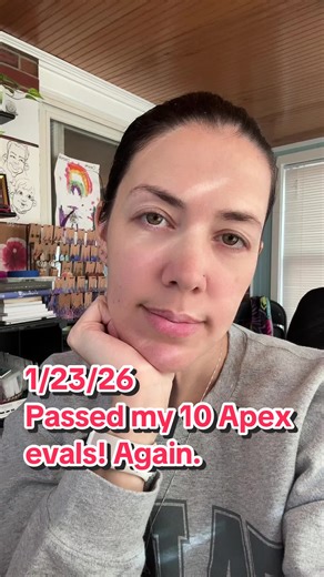 1/23/26 - NQ was beautiful today!! Now if I can transfer this eval energy into my funded accounts, that’s be great. 😝 #futurestrading #femaletrader #propfirm #daytrading #bedelusional