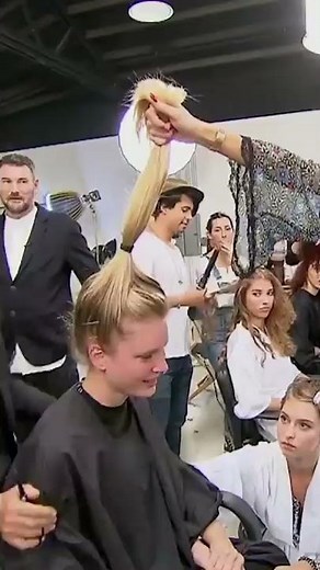 The most famous makeover on #GNTM 😨