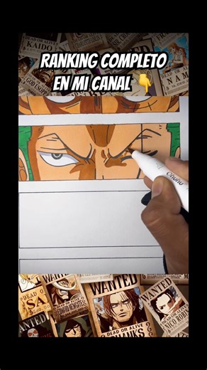 Zoro above Sanji and Jinbe?... Let me explain. #drawing #anime #onepiece #animedrawing