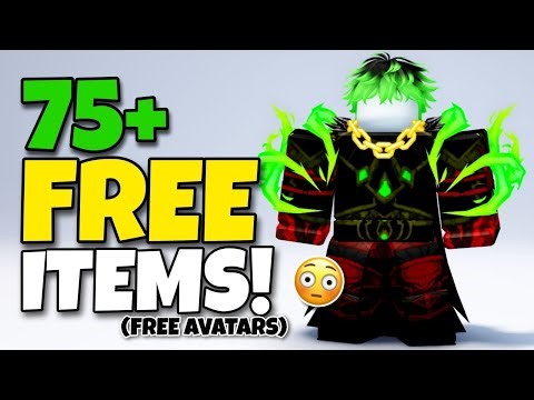 HURRY! GET 75+ FREE ITEMS ON ROBLOX & FREE AVATARS (2026) 🔥