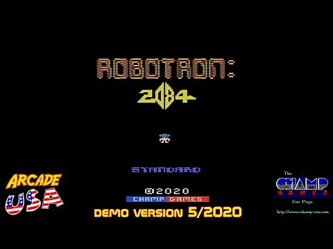 Champ Games Robotron 2084 Demo! (Atari 2600)