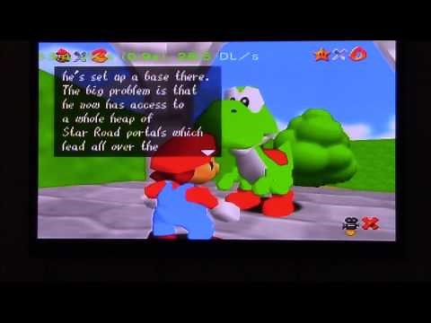 Mario 64 ROM hacks on Wii