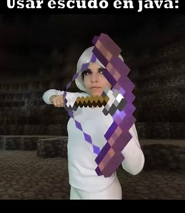 215K views · 6.1K reactions | USAR ESCUDO EN JAVA Y USAR ESCUDO EN BEDROCK #minecraft | EmanuelZpk | Facebook