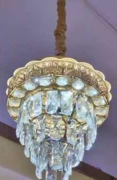 Rotating Chandelier ✨ | Elegant Auto Color Changing!