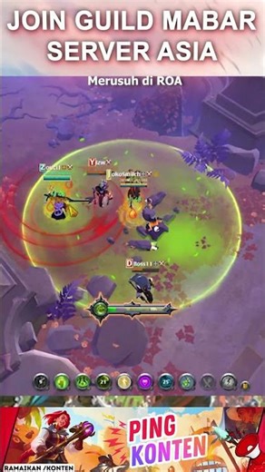 Merusuh di Road of Avalon - Guild MABAR Albion Online #albiononline #albiononlineindonesia