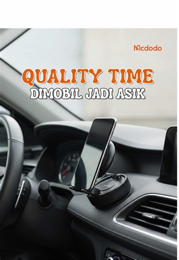 Quality time di mobil jadi makin smooth bareng MCDODO Vacuum Spin Craft. Gak perlu ribet jepit sana-sini, tinggal tempel, rekam deh! Ngonten bareng ayang jadi makin stabil dan estetik. A must have item for your car! Cek keranjang kuning di bawah ya 👇🏻 #mcdodo #vacuumsuction #carholder