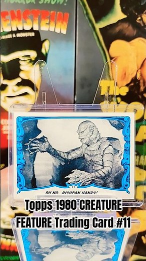 Topps 1980 CREATURE FEATURE Trading Card #11