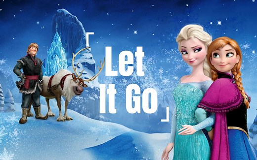 【重温经典】《Let It Go》《冰雪奇缘》主题曲原版MV，超震撼奥斯卡金曲