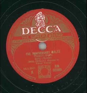 Bing Crosby - The Anniversary Waltz