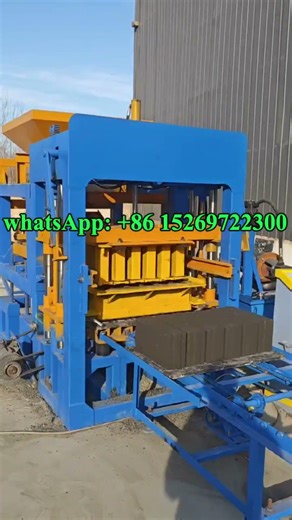 double S paver block making machine with hydaulic press #blockmachine #paverblockmachine #blocks