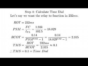 Setup Inverse-Time Relay (IDMT) in ETAP