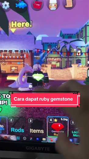Cara Gampang Dapatkan Ruby Gemstone di Game Fish It