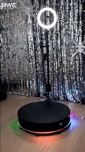 MWE 360 Photo Booth – Perfect for Event Rentals! 🎥✨