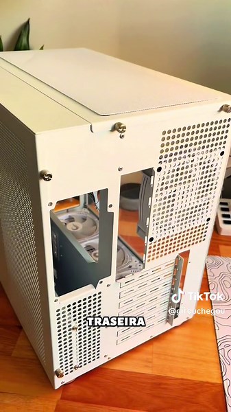 Gabinete Aquário com 10 Fans Galaxy Glass Standard