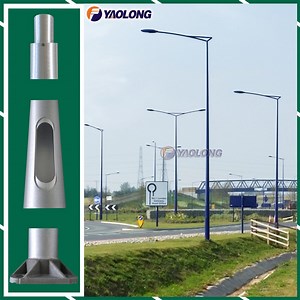 [Hot Item] 8meter 9meter 10meter 304L 316L Single Arm Lighting Pole Malaysia