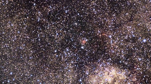 Zooming in on the Yellow Hypergiant Star HR 5171 | ESO Support FriendsofNASA.org | This zoom sequence takes us from a wide view of the spectacular southern Milky Way into a closeup view of one of its biggest and rarest stars—the yellow hypergiant star HR 5171. This monster stars has a radius over 1,300 times that of the Sun—it is one of the largest ten stars found so far. Observations with the European Southern Observatory's Very Large Telescope Interferometer (VLTI) have shown that it is actual