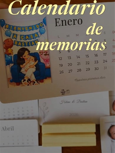 Calendario de Memorias Más que un calendario, es un espacio para guardar tu año ✨ Fotos, recuerdos, pensamientos, metas, personas y momentos que no quieres olvidar 🤍 Un pequeño recuento mensual de tu vida para que, al terminar el año, puedas volver a cada página y reconectar contigo, con lo vivido y con todo lo que te hizo feliz. Porque hay recuerdos que merecen quedarse para siempre 💛 #handcrafted #Fotos #memories