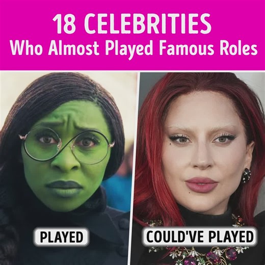 35 Celebrities Who Almost Played Famous Roles | CelebRatings
