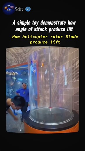 how helicopter rotor's blade produced lift #fact #physics #technology