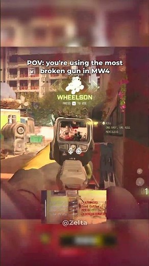 yeah this guns getting nerfed LOL #callofduty #modernwarfare4
