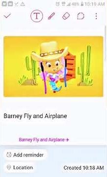 Bubble guppies Cowgirl Parade. Barney Fly an Airplane