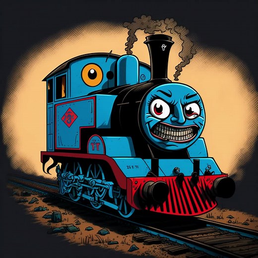 Cursed Thomas op TikTok