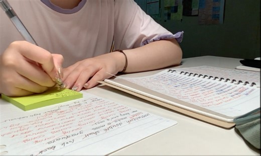 沉浸式伴学｜40min｜中间有小声背单词的声音，英语数学go go go～