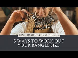 JEWELLERS TECHNIQUES | Bangle sizing (with equations)