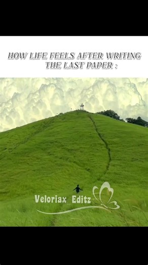 After the last exam… life hits different 🌄😌 #aesthetic #exam #shorts #peace #‪@Veloriax_Editz‬