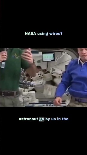 NASA Caught Using Wires?