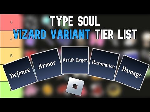 Type Soul Vizard Variants Tier List