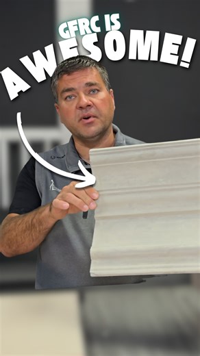 Architectural Mall on Instagram: "What if stone could be fireproof, lighter, and shaped into almost anything? Using our Glass Fiber Reinforced Concrete (GFRC), architects and builders unlock designs that are fireproof, versatile, and built to last. From cornices and columns to bands and domes, GFRC delivers the timeless look of stone with far less weight and fewer limitations. ⭐️ A brand new YouTube video all about GFRC is live now. Learn what it is, why it matters, and how it is shaping modern 