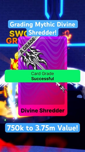 Death Ball Grading Divine Shredder! #deathball #roblox