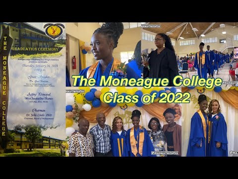 THE MONEAGUE COLLEGE GRADUATION || CLASS OF 2022 || CONGRATS TO MY COUSIN THE 2022 VALEDICTORIAN Pt1