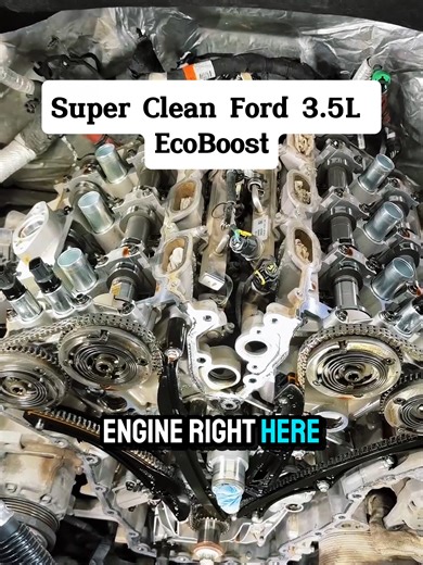 Super Clean Ford 3.5L EcoBoost Engine Rebuild