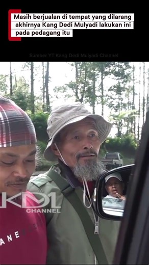 KDM lakukan ini pada pedagang yang ngeyel masih berjualan di jalur yang di larangan