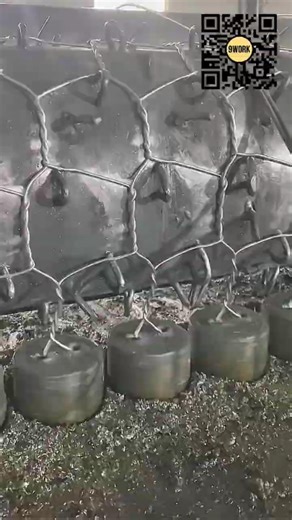 Chain Link Fence Manufacturing Machine in Action #9work