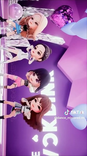 BLACKPINK(THE GAME) - THE GIRLS mirrored #BLACKPINK #THEGIRLS #dancemirrored #dancetutorial #🇰🇷 #NewMusic