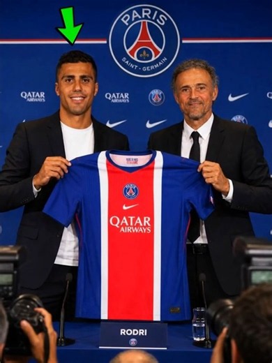 Why PSG Just Rejected The BIGGEST Rodri Transfer! 🤯 #psg #football #soccer