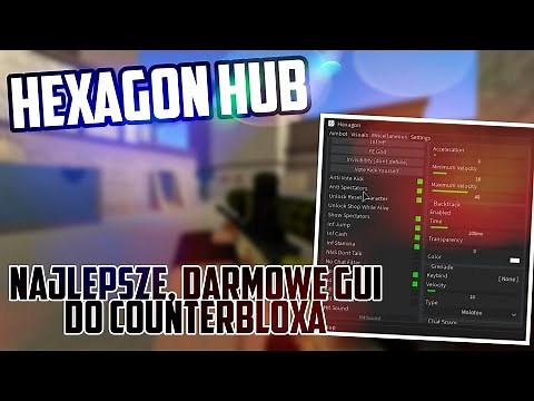 [HEXAGON] NAJLEPSZE, DARMOWE GUI DO COUNTER-BLOXA! DZIAŁA - MAJ 2021 *ZOBACZ KONIECZNIE*
