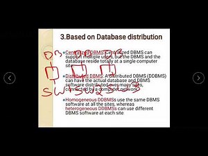 DBMS MOD 1 LECT 8 - DBMS Classification