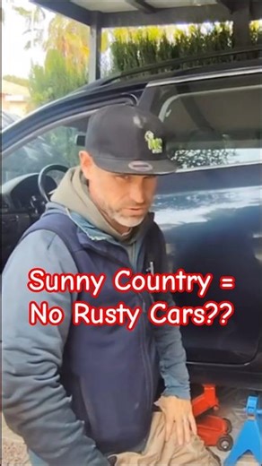 Clean car… did we find rust?? 😬