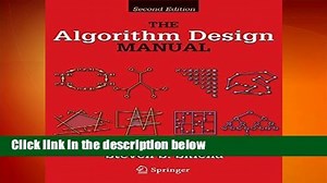 [NEW RELEASES]  The Algorithm Design Manual by Steven S S. Skiena