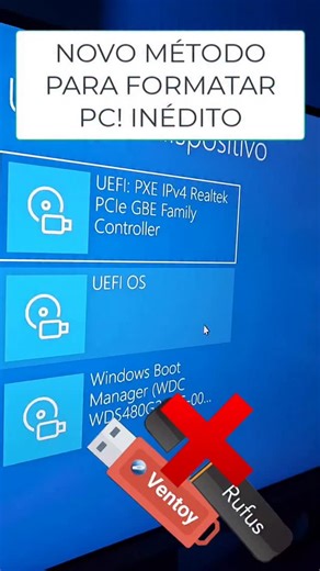 JORNADA SAYRO on Instagram: "Um dos melhores métodos para instalar Windows sem pen-drive boot. Instalação limpa. Qualquer versão. #pc #informatica #windows11 #windows10 #notebook"