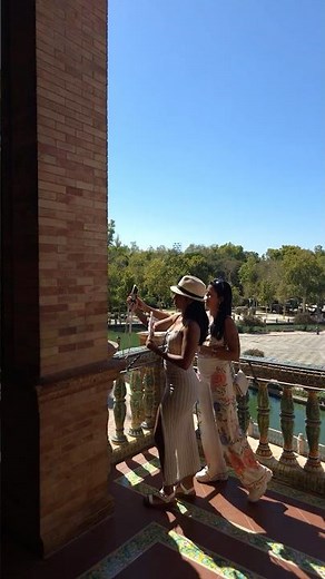Breathtaking Plaza de España! ✨🇪🇸 #Seville