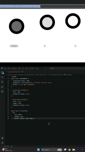 Dot Loader Animation 🔥#animation