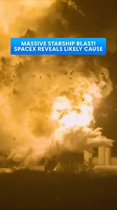 8.2K views · 43 reactions | A massive explosion destroyed SpaceX’s Starship during a test in Texas. The cause? Engineers suspect a pressurized tank failure. No injuries reported, and investigations are underway. #spacex #spacenews #technews | Digital Trends | Facebook